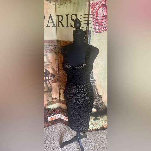 Fashions Nova black, and nude mesh dress-Size Small (NWOT) - Picture 5 of 8